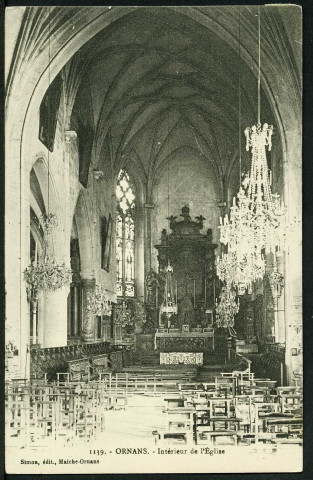 Intérieur de l'église