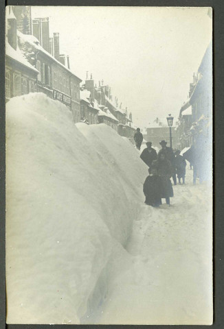 La Grande Rue sous la neige