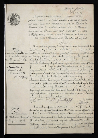 N 1901-1912