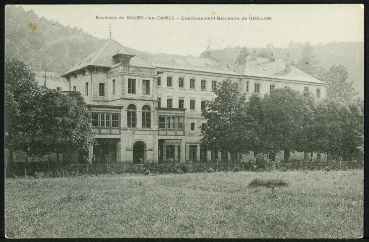 Etablissement balnéaire de Guillon