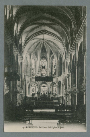 Intérieur de l'église Saint-Jean