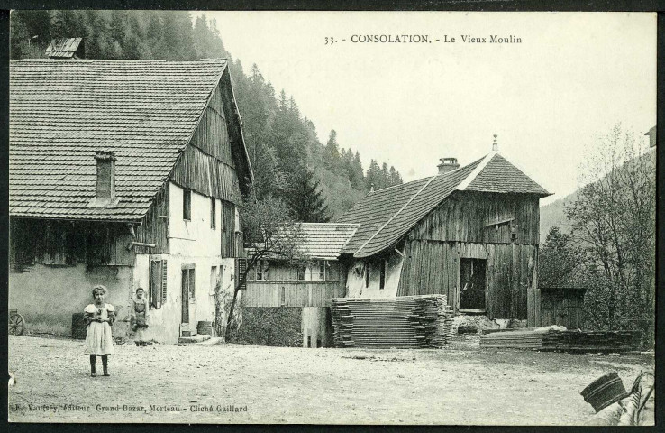 Le vieux moulin sur le Dessoubre