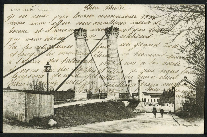Le pont suspendu