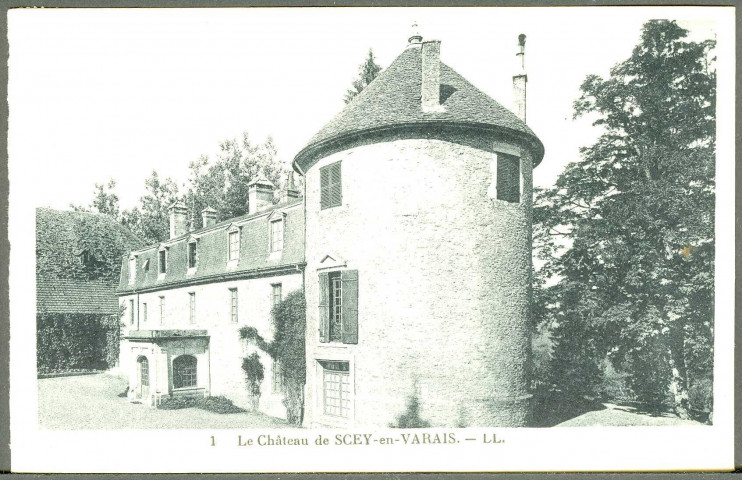 Le château de Scey-en-Varais