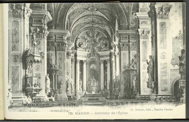 Intérieur de l'église