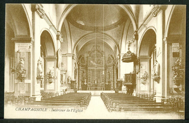 Intérieur de l'église