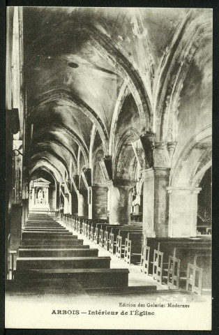 Intérieur de l'église