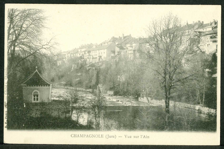 Vues sur l'Ain, les bords de la rivière