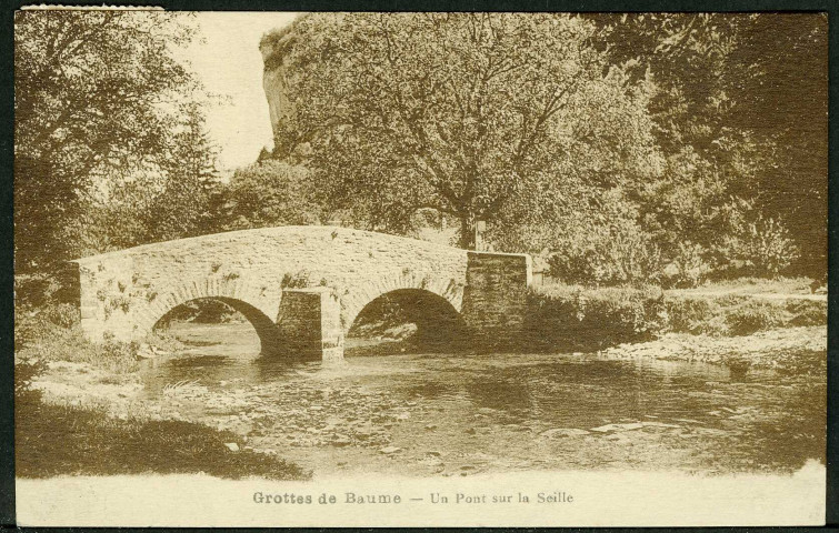 Le pont sur la Seille