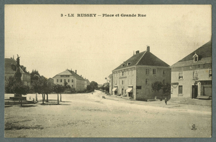 Place et Grande Rue