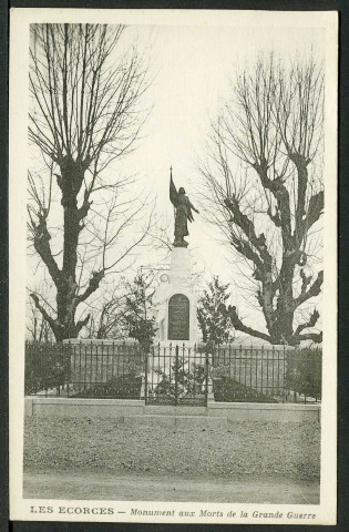 Monument aux morts de la grande guerre