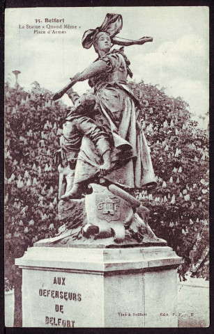 La statue "Quand-Même"