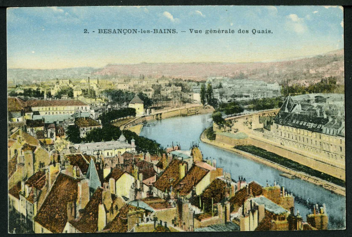Vue générale des quais