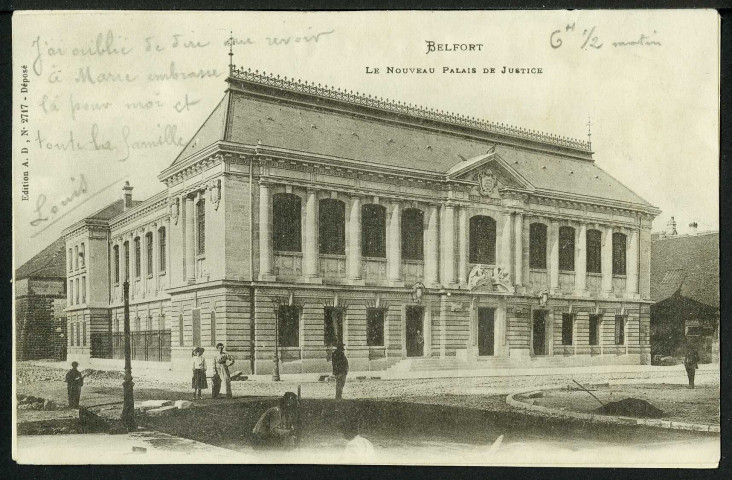 Le nouveau palais de justice