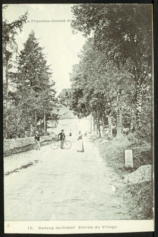 Entrée du village