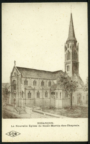 La nouvelle église de Saint-Martin des Chaprais