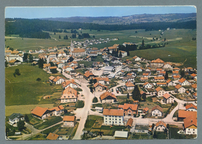 Vue aérienne du Russey