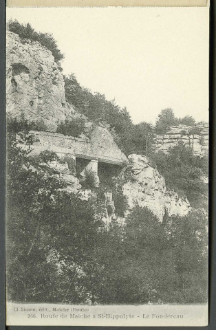 Route de Maîche à Saint-Hippolyte