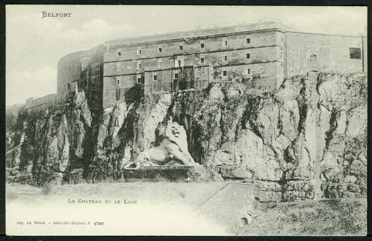 Le château et le lion