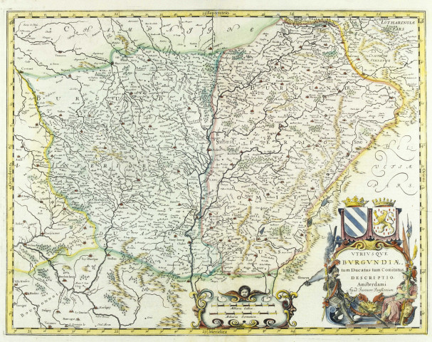 "Utriusque burgundiae, tum ducatus tum comitatus, descriptio"