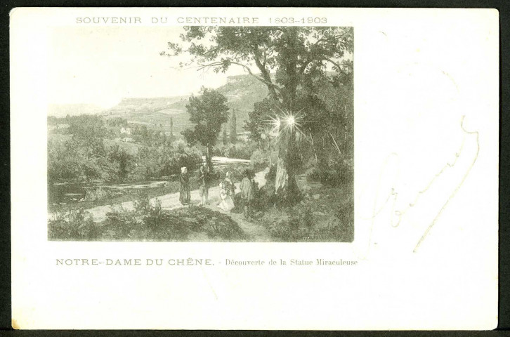 Découverte de la statue. Souvenir du centenaire 1803-1903