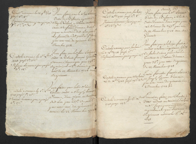 Répertoire chronologique