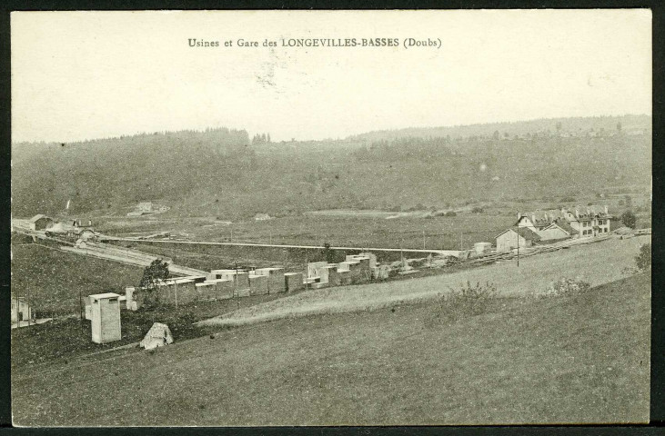 Usines et gare des Longevilles