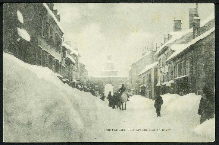 La Grande Rue en hiver