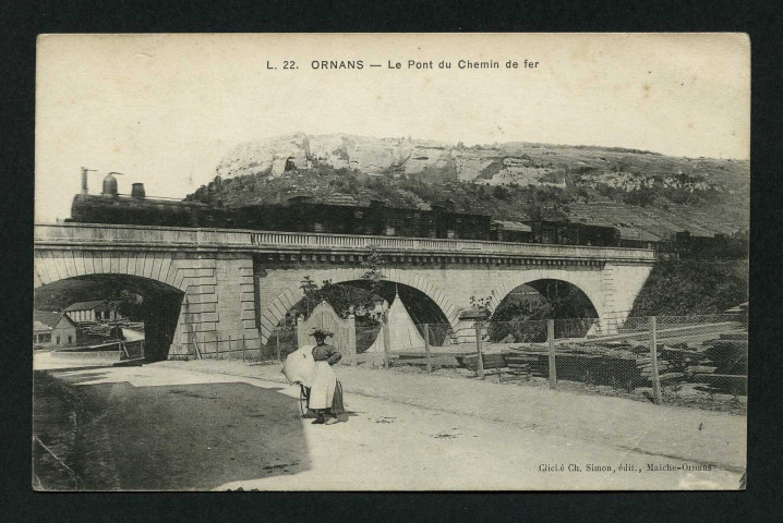 Le pont de chemin de fer