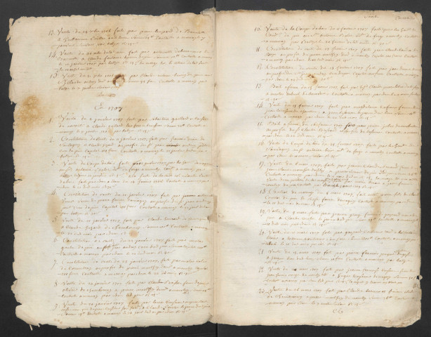 Répertoire et inventaire