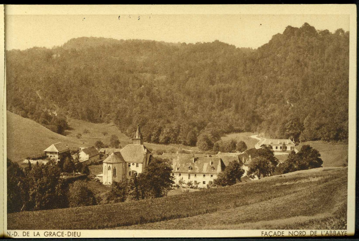 Vue de l'abbaye
