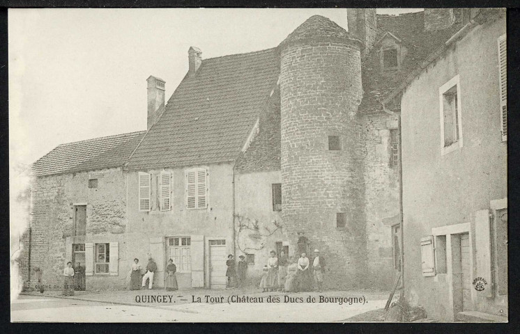 Vieille tour du château des ducs de Bourgogne