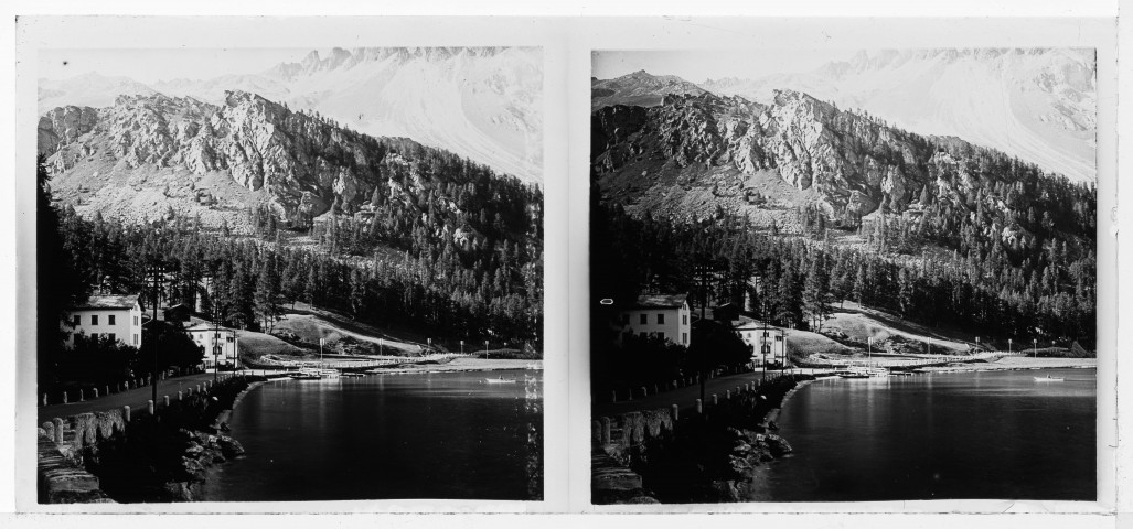 Maloja : lac de Sils