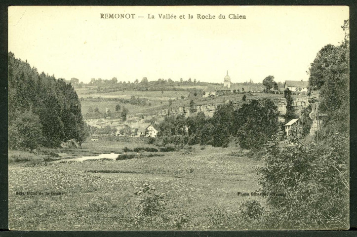 La vallée et la Roche du Chien
