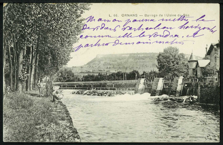 Barrage de l'usine du bas