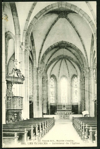 Intérieur de l'église