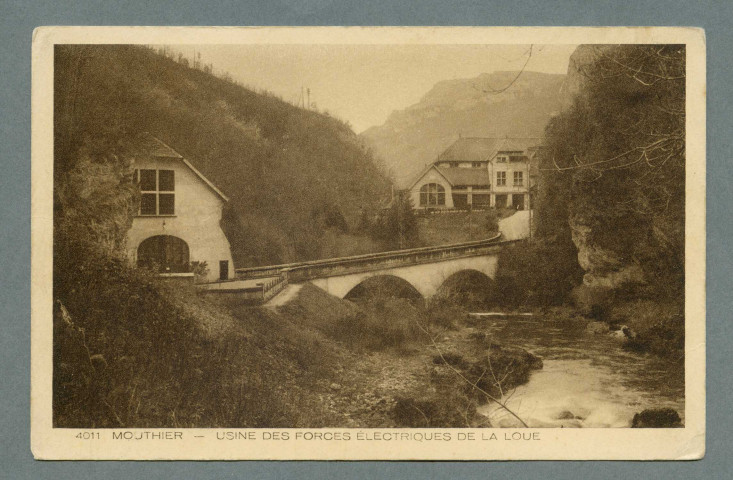 Usines des Forces électriques de la Loue