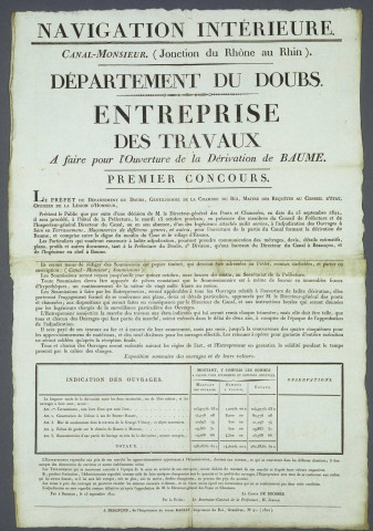 Dérivation de Baume-les-Dames