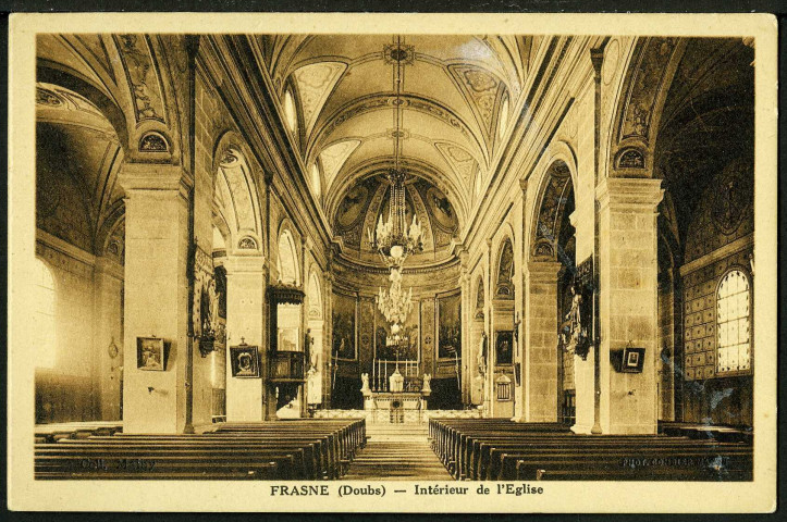 Intérieur de l'église