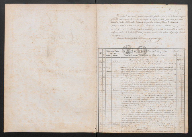 21 juillet 1857-18 juillet 1865