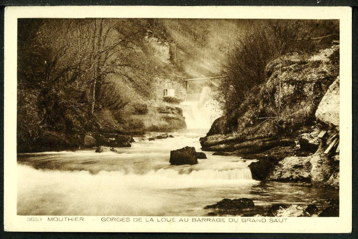 Le grand saut de la Loue