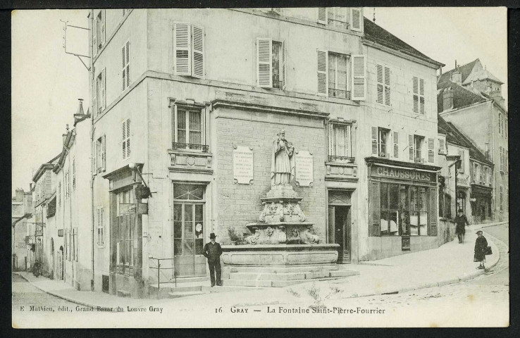 La fontaine Saint-Pierre-Fourrier