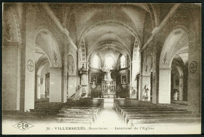 Intérieur de l'église