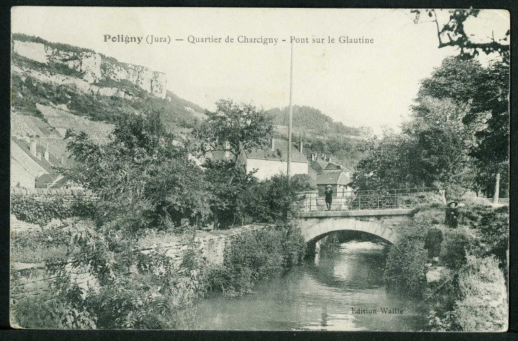 Quartier de Charcigny, pont sur la Glautine