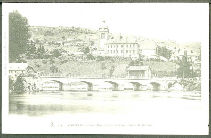 Le pont. Eglise