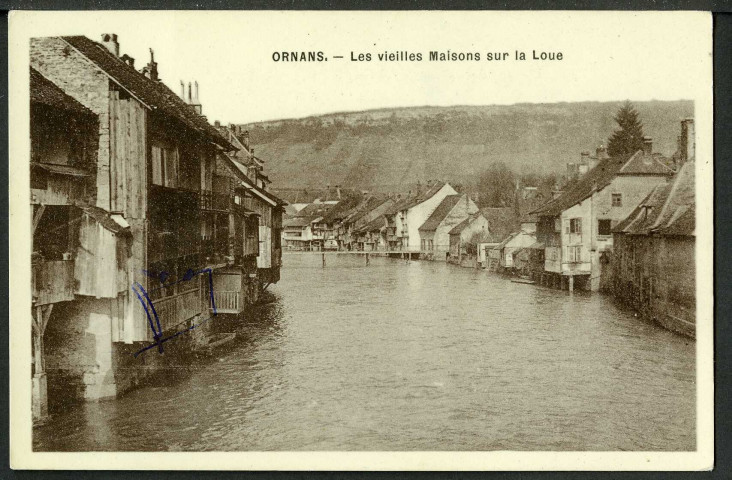 Vielles maisons sur la Loue