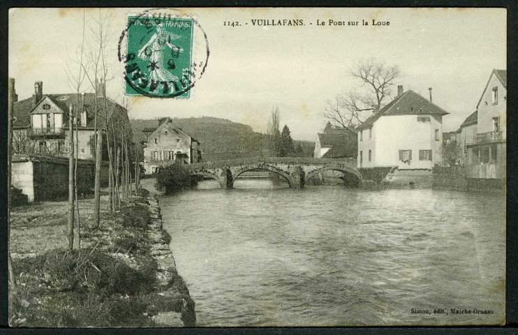Vieux pont sur la Loue