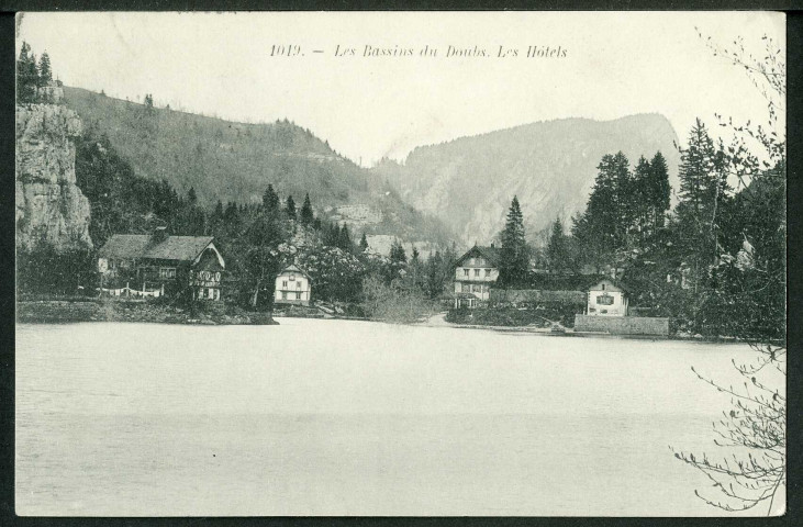 Les bassins du Doubs, les hôtels