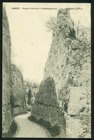 Route d'Arbois à Champagnole