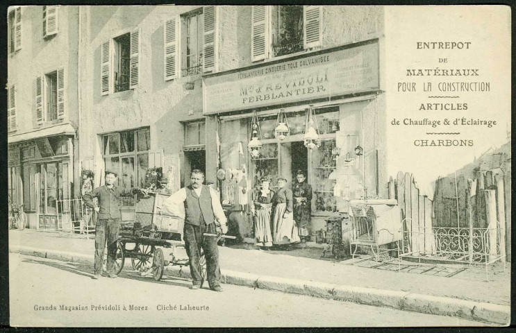 Vitrine de magasins